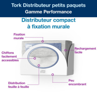 Distributeur pour chiffons pliés petits paquets W8 image