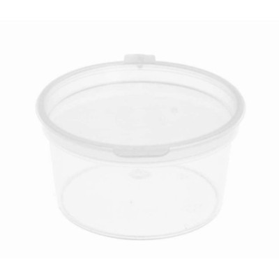Petits pots 30 ml avec couvercle – PP transparent x1000