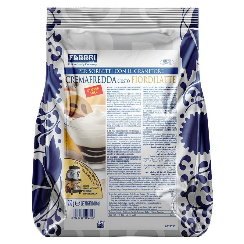 Crema Fredda Fior di latte Fabbri