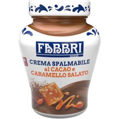 Pâte à tartiner cacao et caramel salé