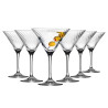 Ensemble de 6 verres à martini - collection Lumi