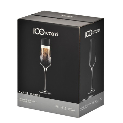 Flûte à Champagne 200 ml Krosno – Verre élégant et durable
