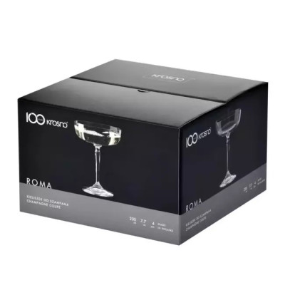 Coupe à Champagne 230 ml Roma – Élégance classique Krosno