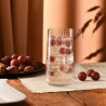 Verre Highball 540 ml Lumi – Élégance torsadée x6