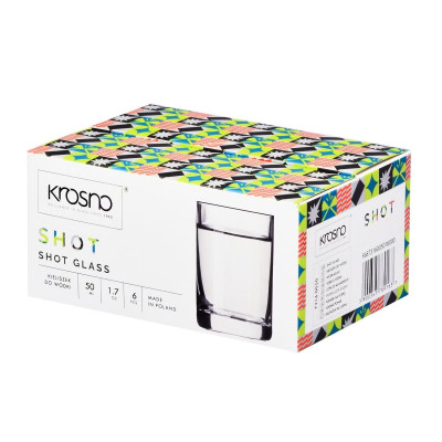 Verre à Shot 50 ml Krosno – Design intemporel x6