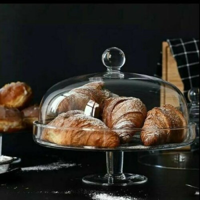 Présentoir à Gâteau Krosno Elite – Verre avec Couvercle