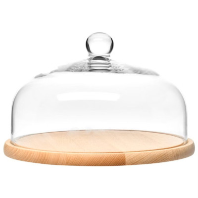 Assiète avec cloche Glamour