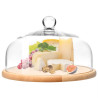 Présentoir à Gâteau Krosno Glamour – Verre & Bois