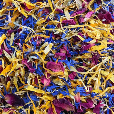 Mauve fleurs séchées Extradry – Douceur florale pastel