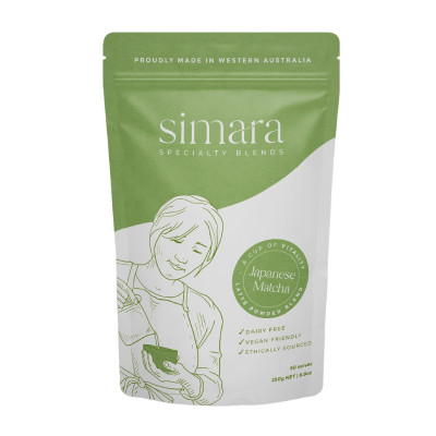 Simara Matcha Latte 50% – Thé vert japonais premium