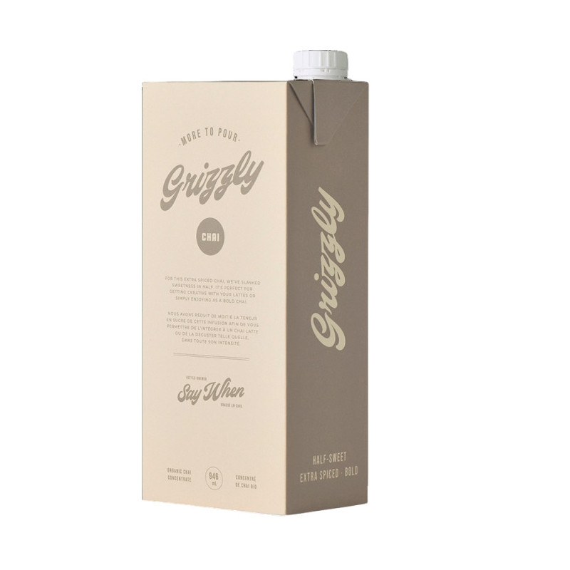 Base Grizzly Chai Half Sweet