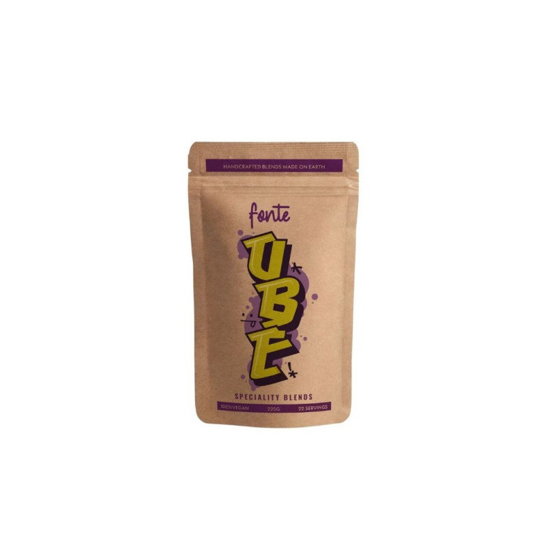 Poudre de Ube latte
