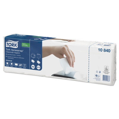 Tork Essity Serviettes enchevêtrées blanches image