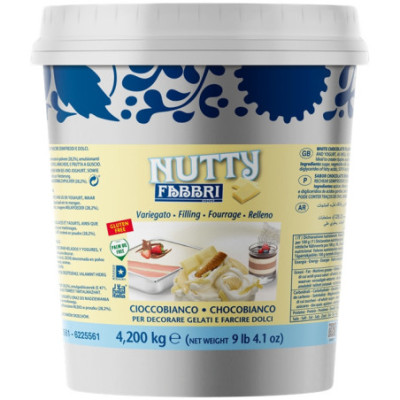 Fabbri Marbrage nutty chocolat blanc