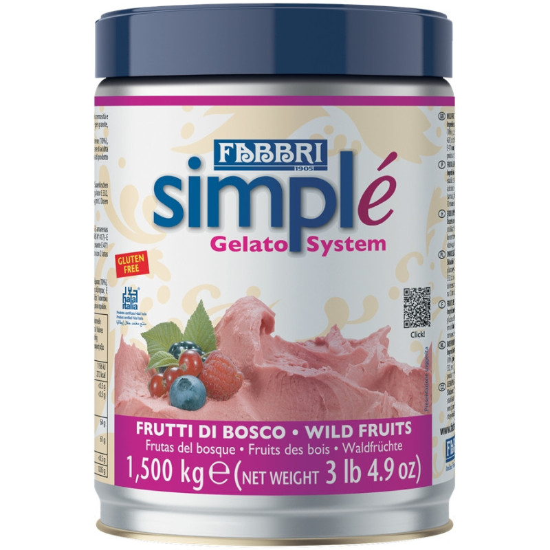 Simple fruits des bois Fabbri