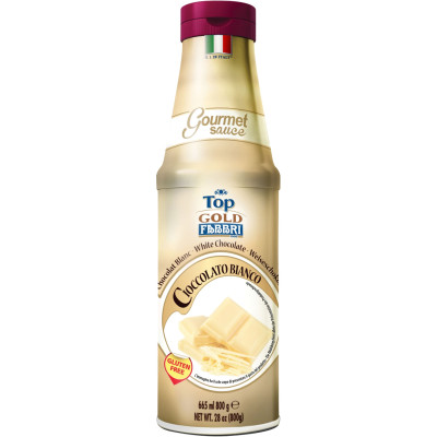 Fabbri Topping Glace Chocolat Blanc Gold Fabbri