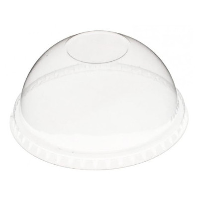 Couvercle PLA bombé avec trou pour verre 250CC/350CC/450CC/590CC