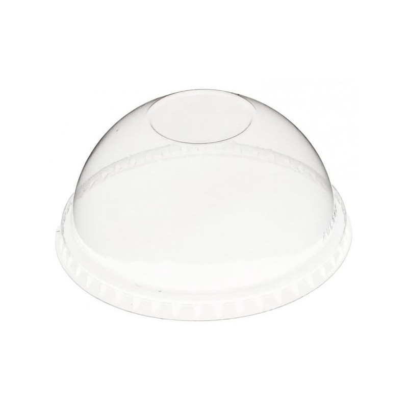 Couvercle PLA bombé avec trou pour verre 250CC/350CC/450CC/590CC