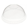 Couvercle PLA bombé avec trou pour verre 250CC/350CC/450CC/590CC