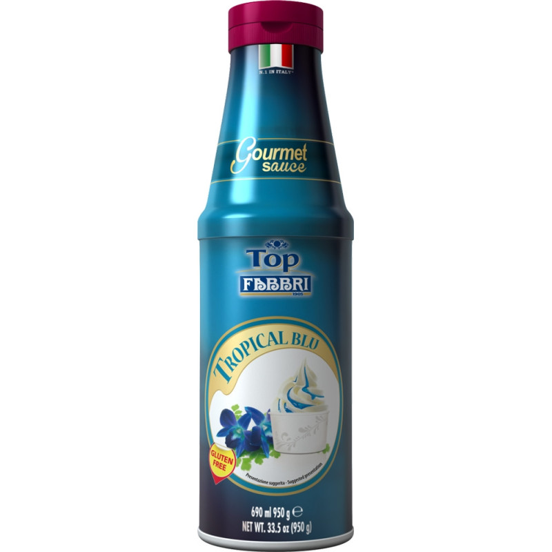 Fabbri Topping glace tropical bleu