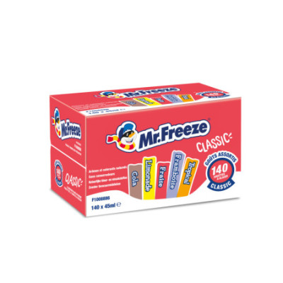 Mr Freeze assortiment classique 140x45ml