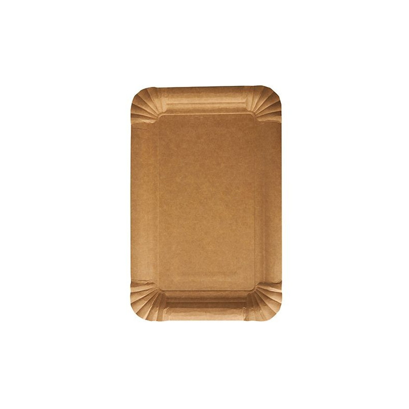 Plateau kraft 20x13 cm