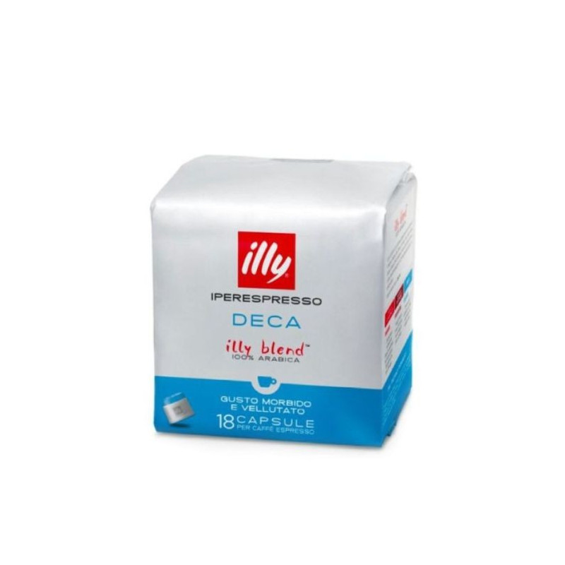 Café en capsules Iperespresso Illy - Décaféiné